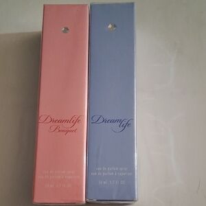 Avon Dreamlife Bouquet and Dreamlife Perfume Set - Pink and Blue